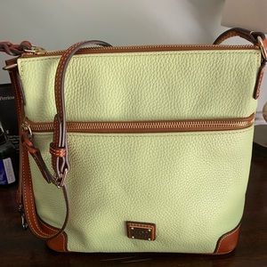 Dooney and Bourke crossbody bag key lime